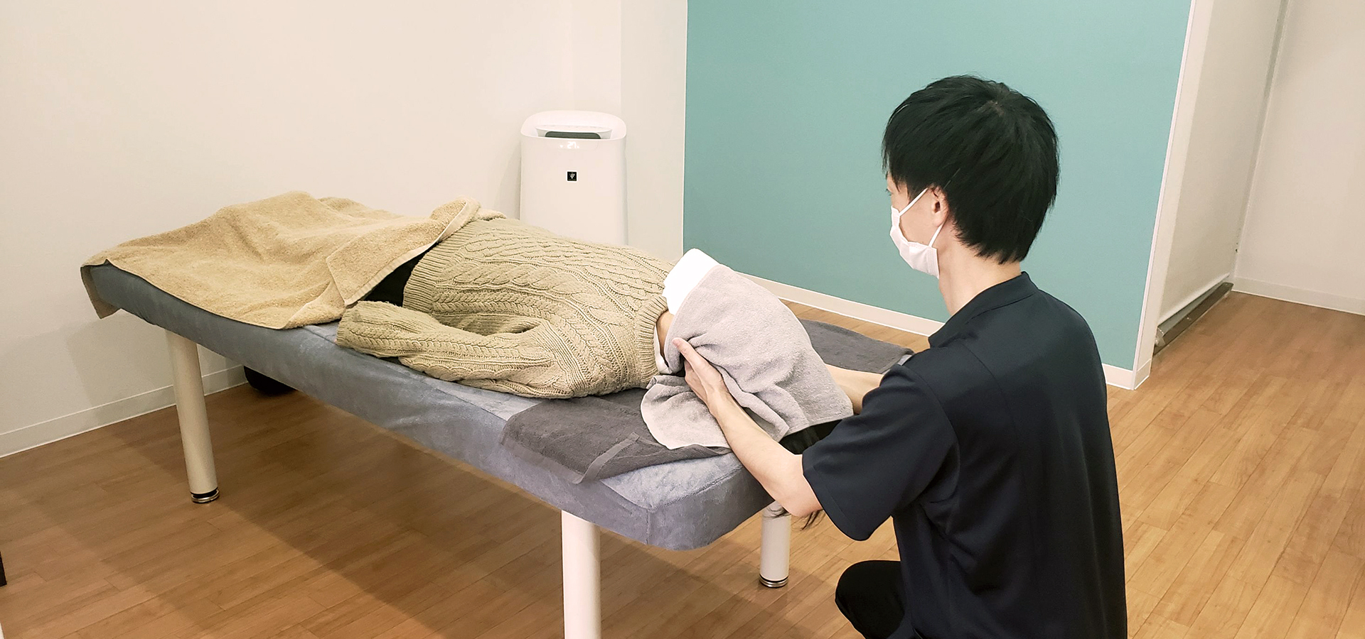 おもて鍼灸整骨院施術の様子